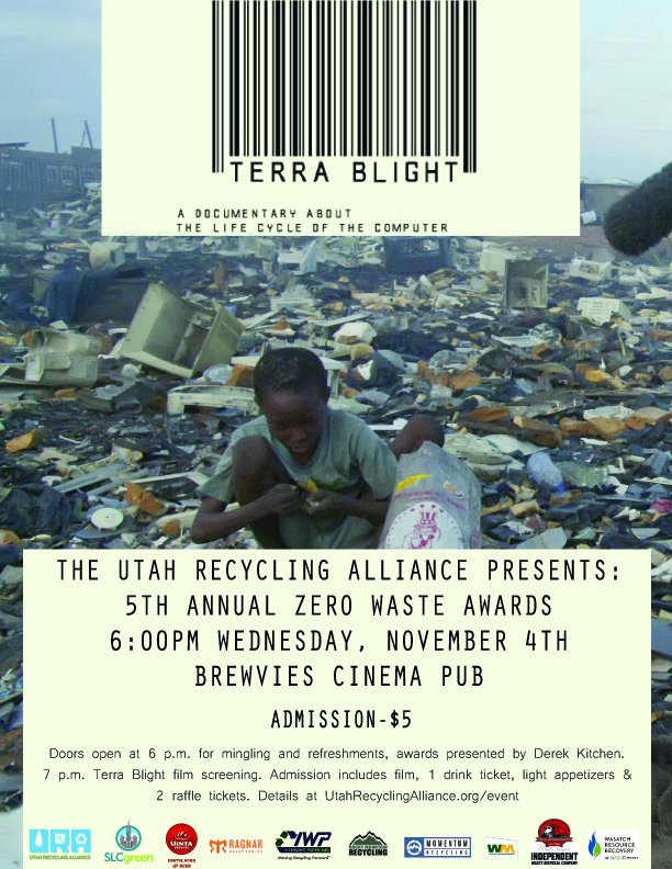 Zero Waste Awards Terra Blight Poster