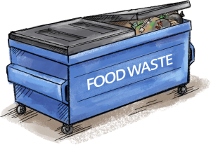 Food Waste Dumpster