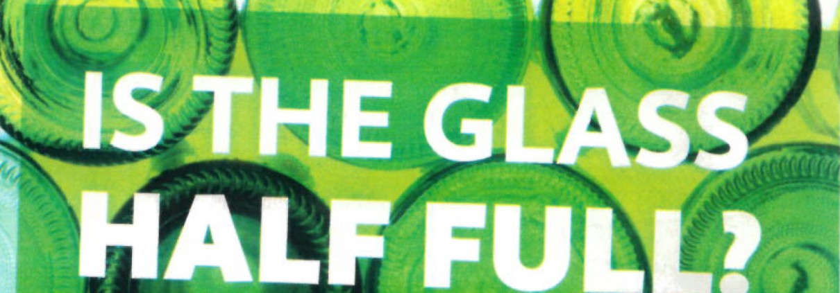 Is The Glass Half-Full? (Resource Recycling Article)