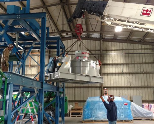 Construction of Colorado Glass Recycling Plant