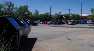 Trolley Square Glass Recycling Location