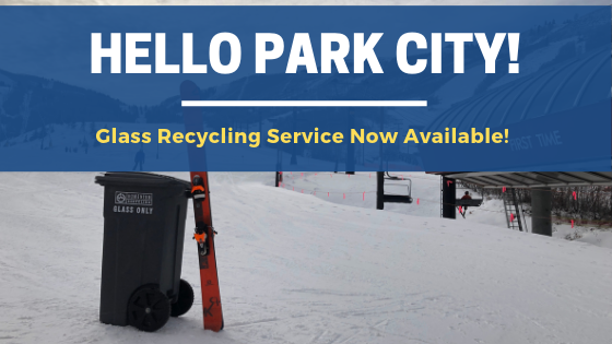 Park City Glass Recycling Service Announcement